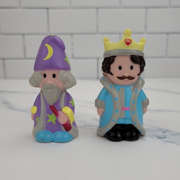 ELC Happyland Figures - King And Wizard - Picture 1 of 11